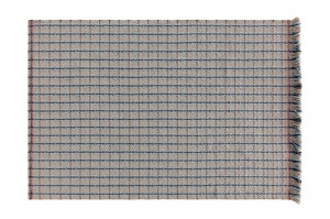 070734 Ковер GL Checks blue 90x200 см GAN Garden Layers