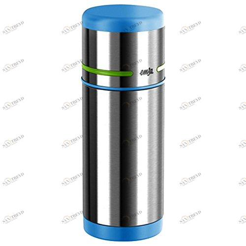 Термос детский для еды голубой с зеленым 0,35 л Mobility Kids EMSA ДИЗАЙНЕРСКИЕ 00-3951802 Хром 