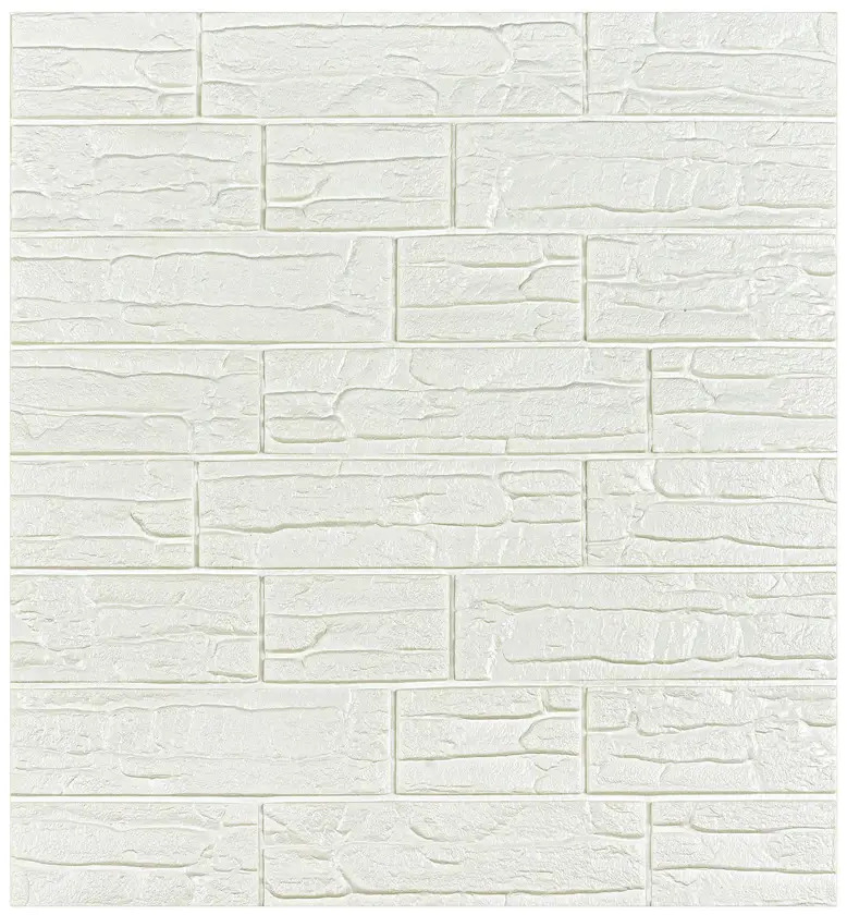 90114944 Панель ПВХ Lako decor Камень 600x700мм 0.42м² 1шт белый STLM-0111090
