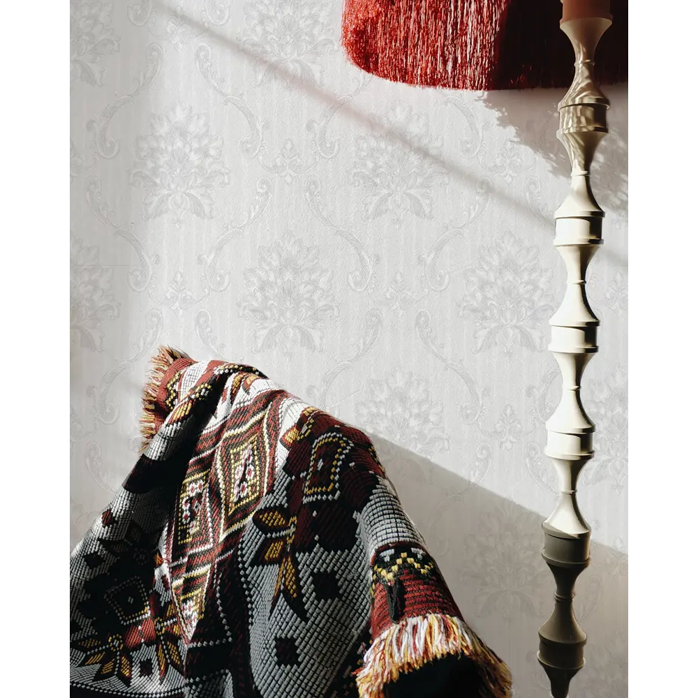 Обои флизелиновые Royal белые 1.06x10 м 600802 SOLO STLM-2157883 - Вид №2