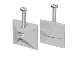 ПВХ дюбель для крепления решеток