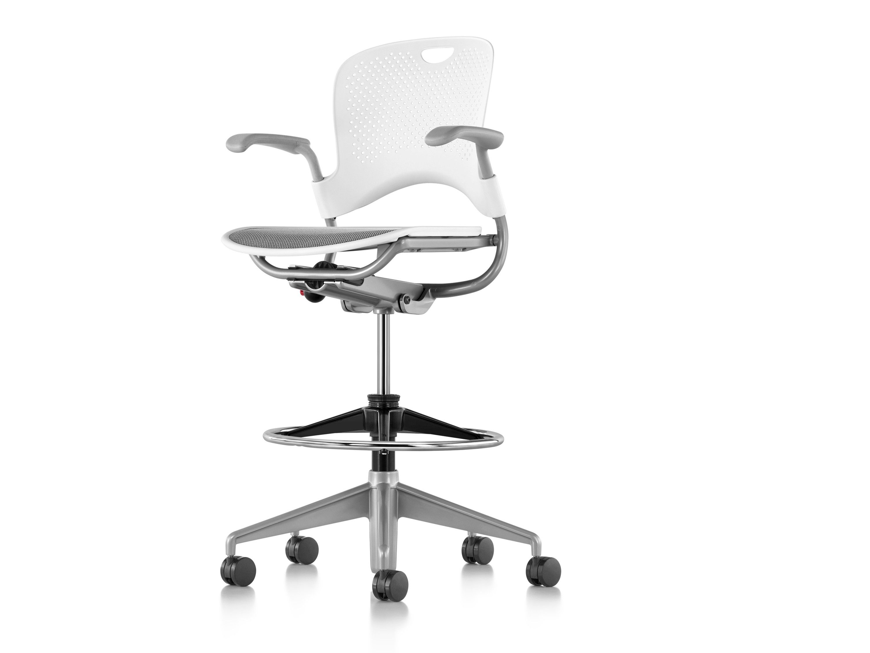 Нейлон® 5 спиц поворотный офисный стул с подлокотниками Herman Miller Caper ARCH-00127176 - Вид №4