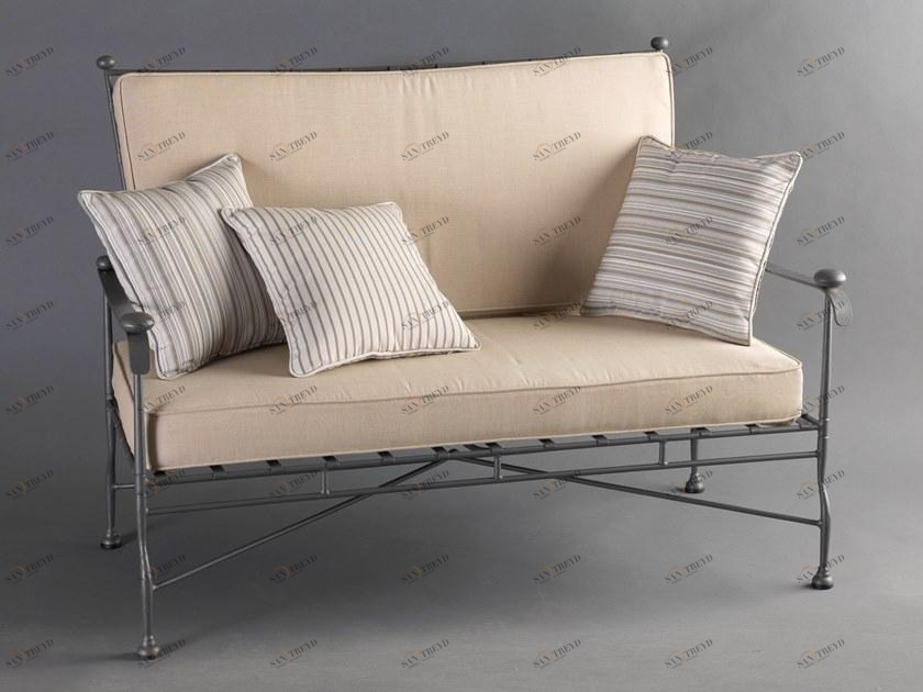 OFFICINACIANI Садовый диван из железа Intreccio Gf4004so 