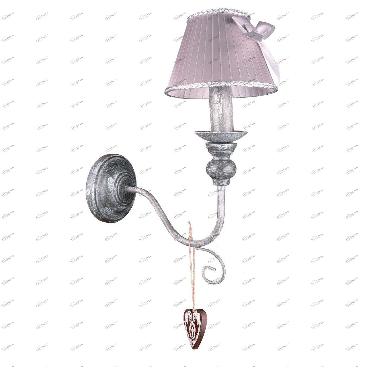 Настенный светильник бра Cap 10178-1B SUPERNW  079005 Белый;серебро 