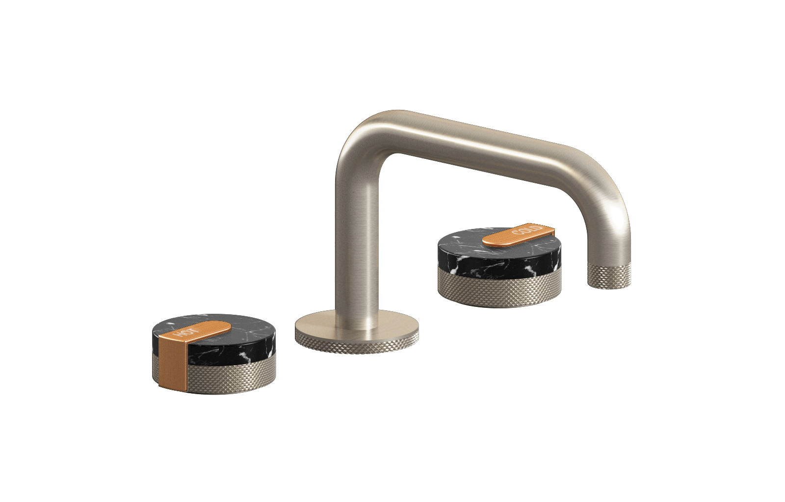 E-11510-R2MB-L1BRG-BNi Смеситель для умывальника на 3 отвертия GRAFF MOD+