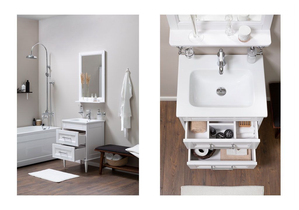 Мебель для ванной Aquanet Бостон 60 ясень 00212011 - Вид №7