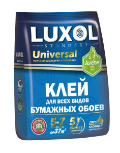 90567052 Клей для бумажных обоев Standart 37 м² STLM-0286285 LUXOL