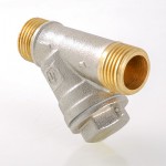 VT.190.N.04 Фильтр механической очистки косой Valtec 1/2"  - Вид №1