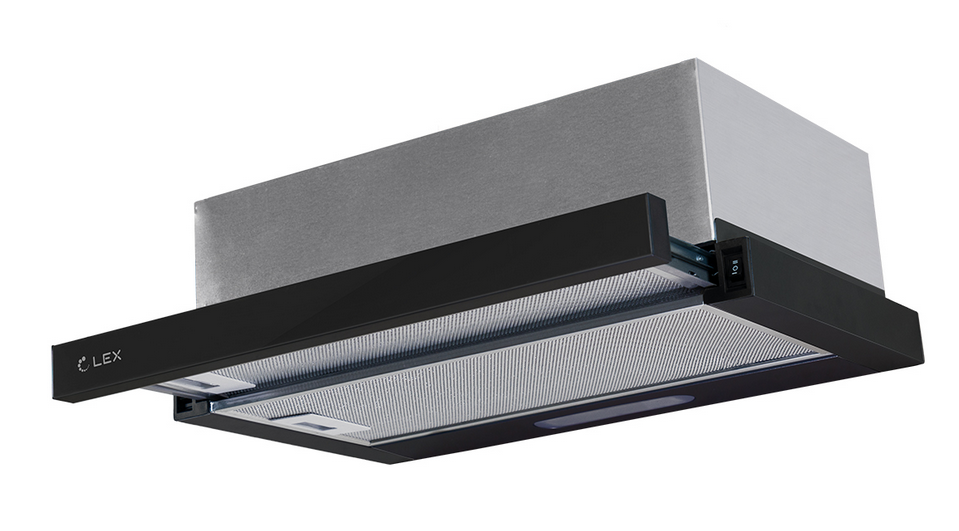 5368335 Вытяжка телескопическая LEX HONVER G 500 черный/черный STDN-0133038 - Вид №1