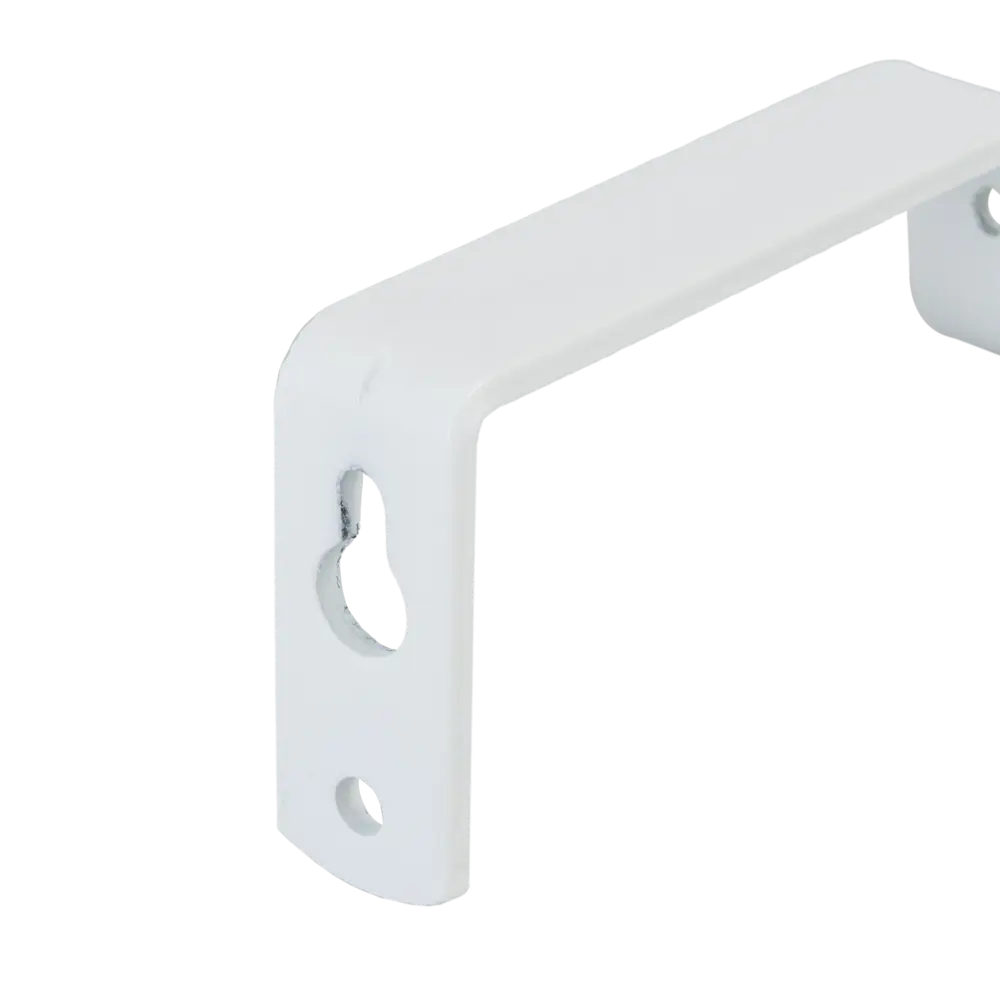 Держатель однорядный простой Orbis, металл, цвет белый STLM-2094222 - Вид №1