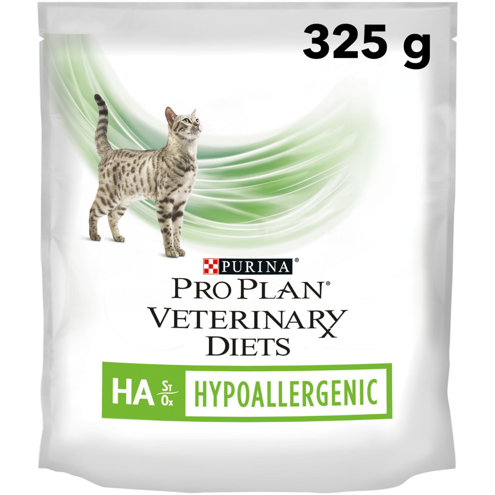 ПР0033150 Корм для кошек Veterinary Diets HA St/Ox для снижения пищевой непереносимости, сух. 325г Pro Plan 