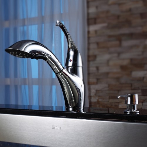 KHU100-30-KPF2210ORB-KSD30ORB Накладная раковина на столешницу  прямоугольная Krausru  - Вид №2