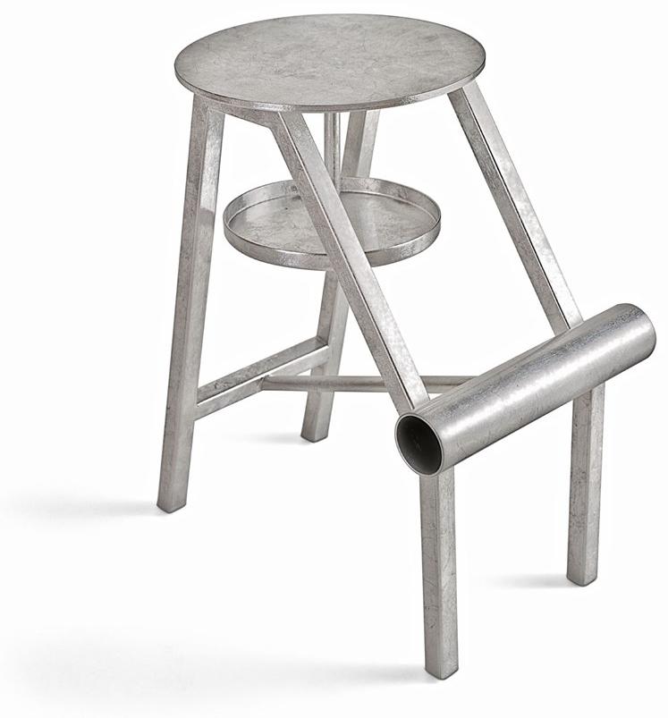 Opinion Ciatti Табурет металлический с подставкой для ног sun-id-1373283 - Вид №2