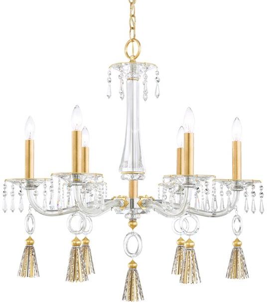 Schonbek Металлическая люстра с кристаллами swarovski® Tassau sun-id-1345872 - Вид №1