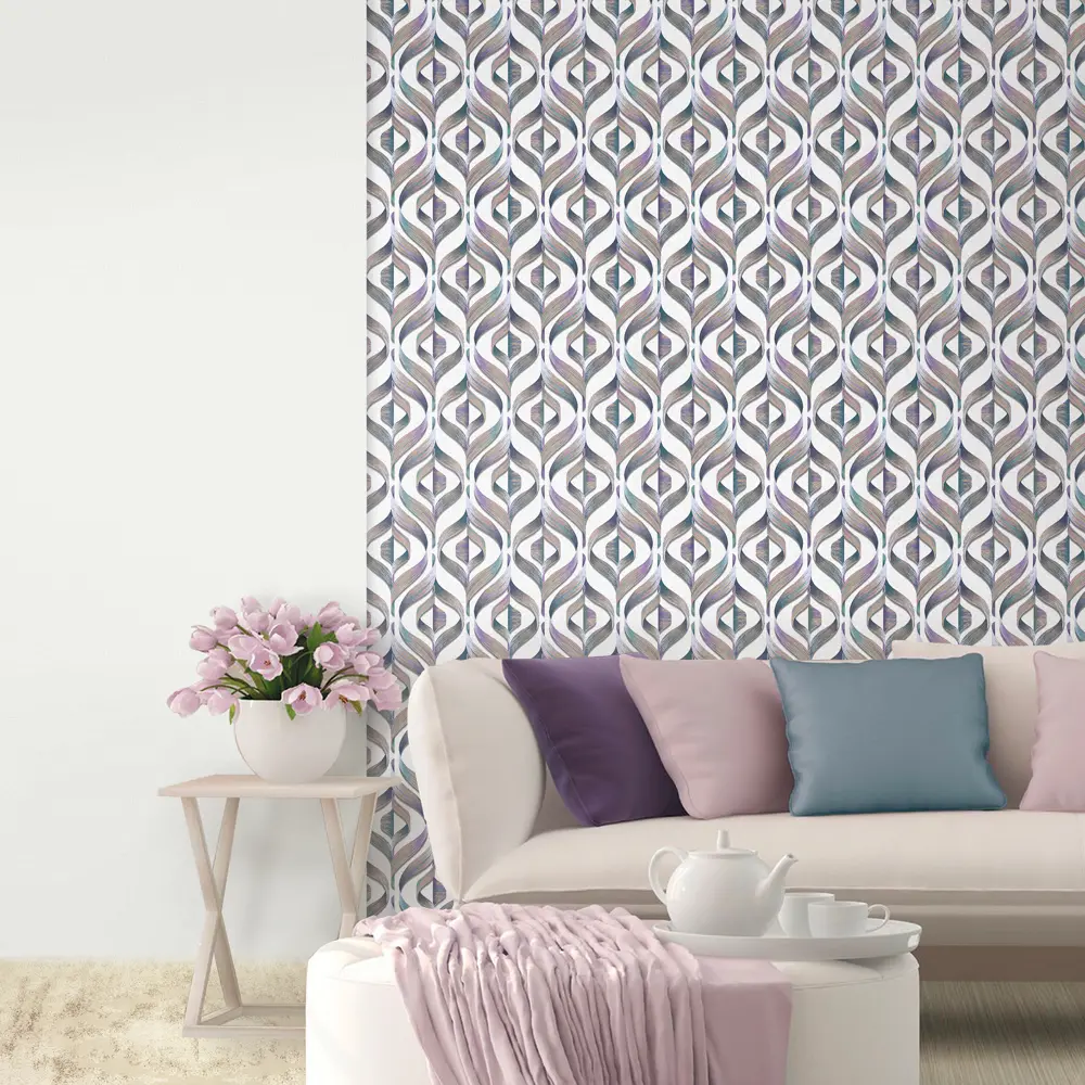 Обои флизелиновые Erismann Fusion серые 1.06 м 60114-03 STLM-2192664 - Вид №2