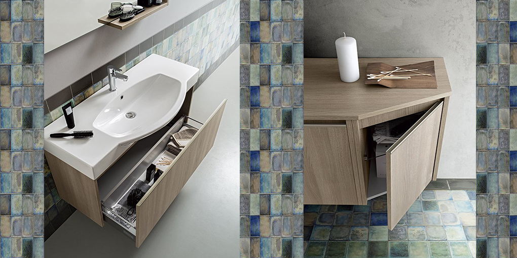 Комплект мебели для ванной комнаты Movida 4/7 Cerasa Movida COMPN2 - Вид №1