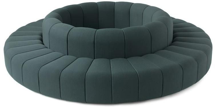 Blå Station Изогнутый диван из ткани Bob Bla Station sun-id-1349258 - Вид №1