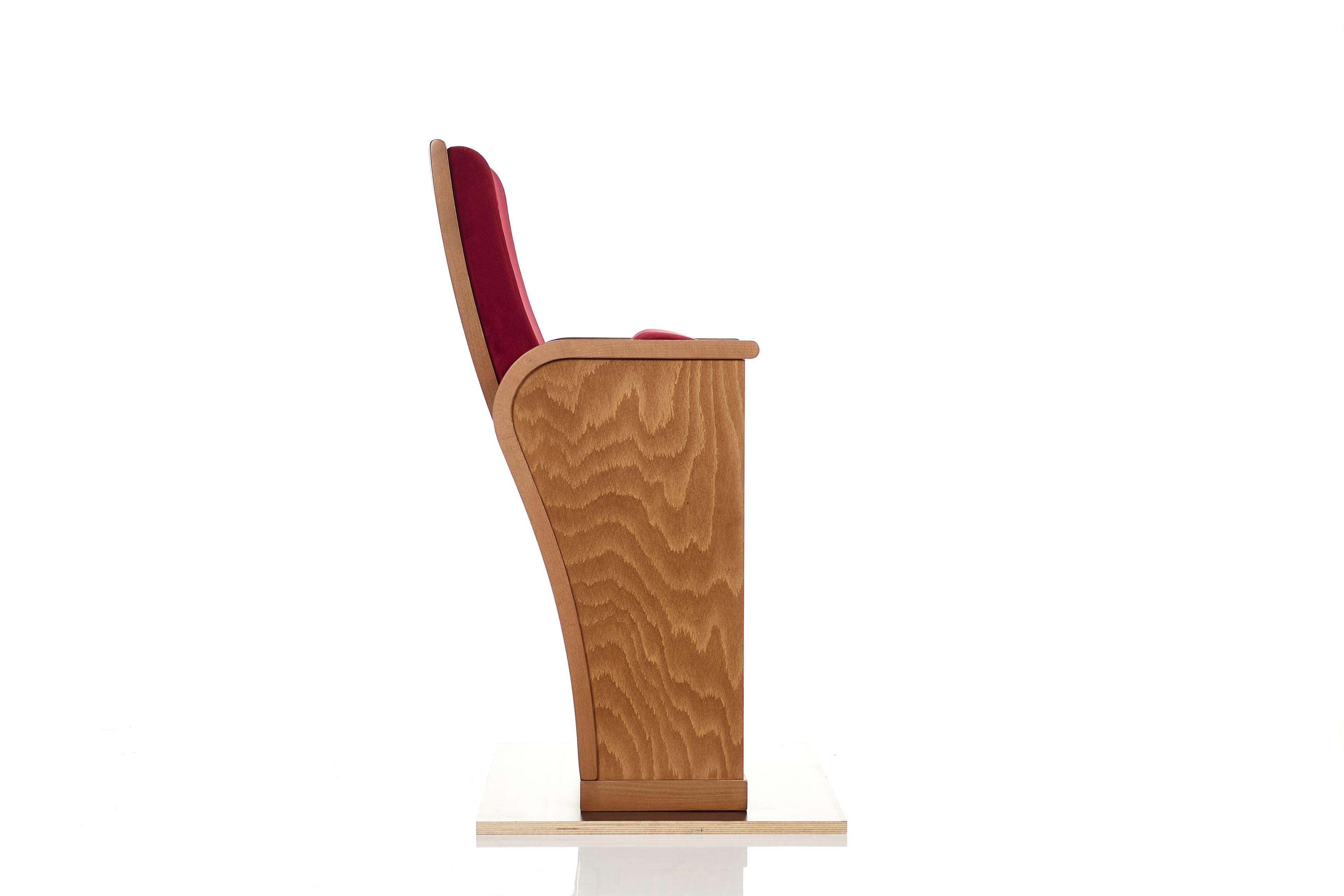 Кресло для театра из бука и ткани Barfire CINEARREDO LEGNANO DONIZETTI ARCH-00007092 - Вид №1