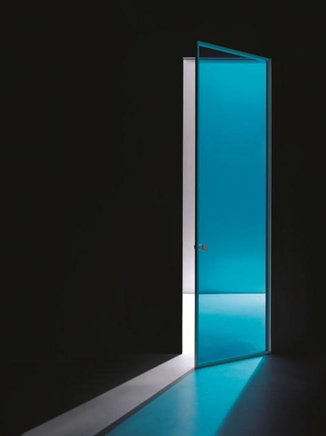 Glas Italia Распашная дверь из стекла заподлицо со стеной Aladin sun-id-1497762 - Вид №3