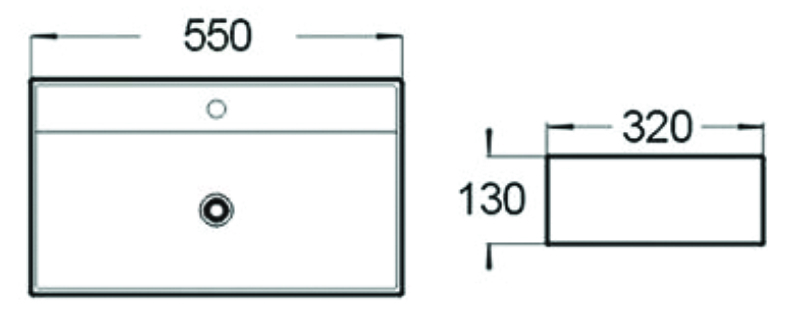 Раковина чаша SL-1098 SANTILINE  - Вид №1