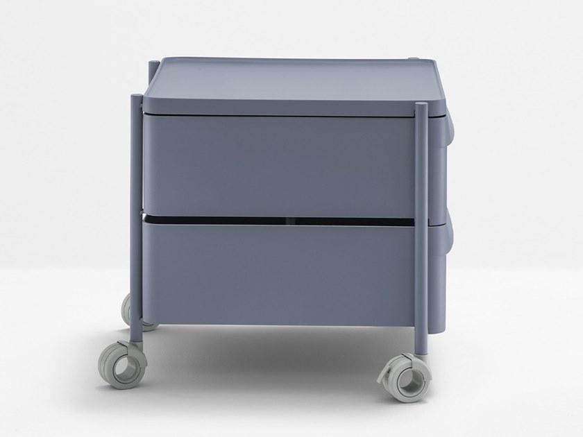 Pedrali Офисный ящик из полипропилена на колесиках Boxie sun-id-1359396 - Вид №5