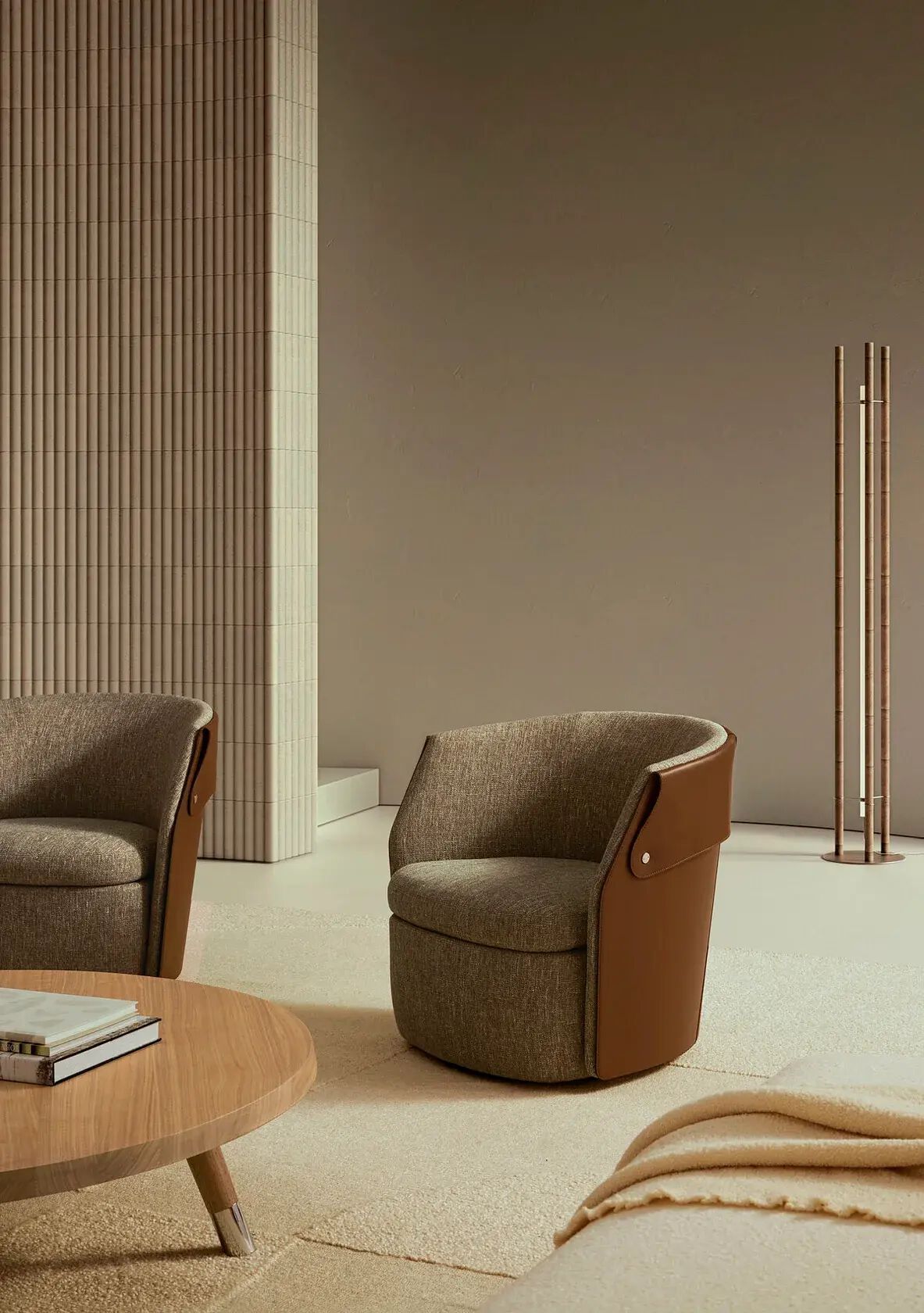 Вращающееся кресло с подлокотниками Flexform Оззи ARCH-00135268 - Вид №5