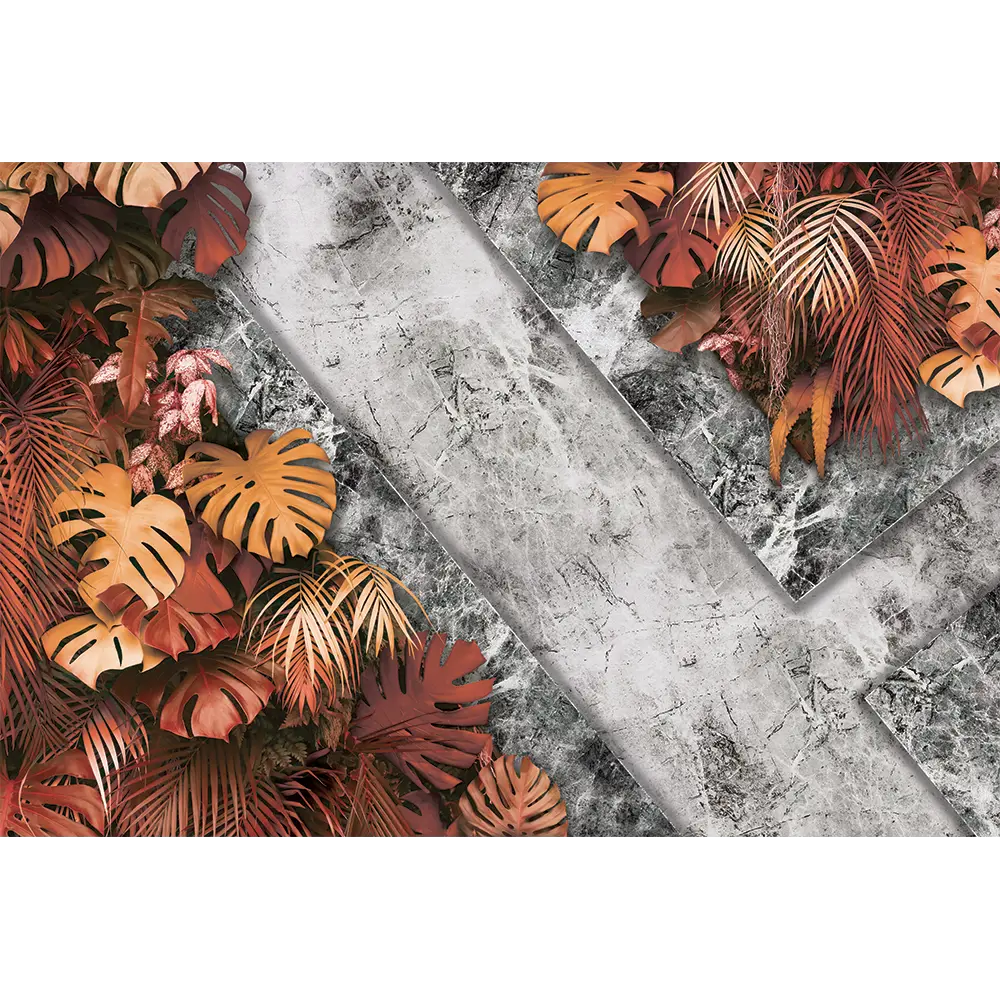 Фотообои Живая стена флизелиновые 400x270 см L13-582 FBRUSH 3D FLIZART STLM-2112930