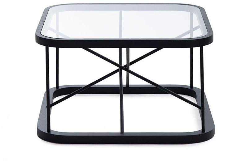 Woodnotes Квадратный журнальный столик из дерева и стекла sun-id-1349052 - Вид №1