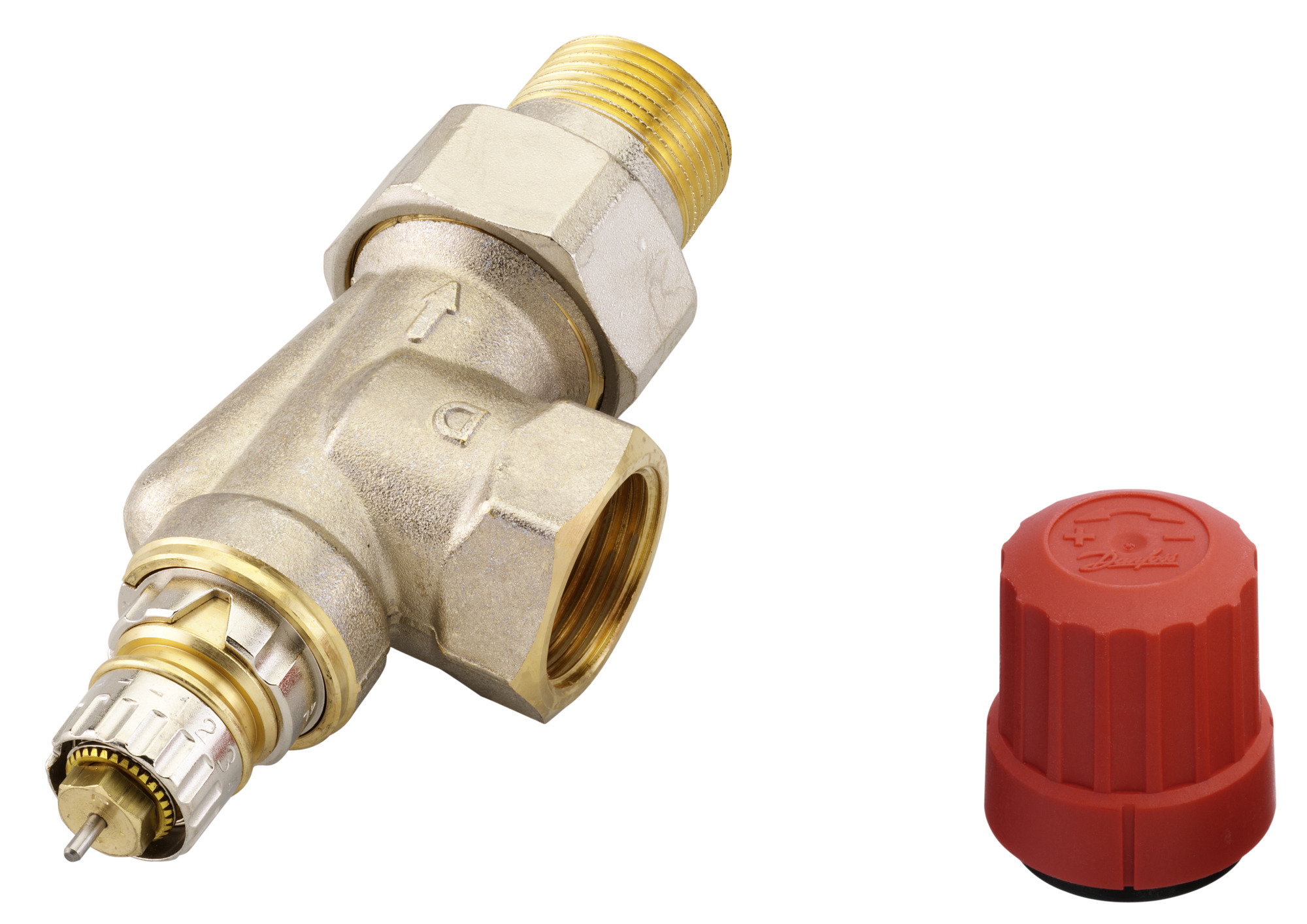 Danfoss Клапан RTR-N/RA-N для двухтрубной системы отопления Клапан RA-N 15 угл., наружн. резьба 013G4201  - Вид №8