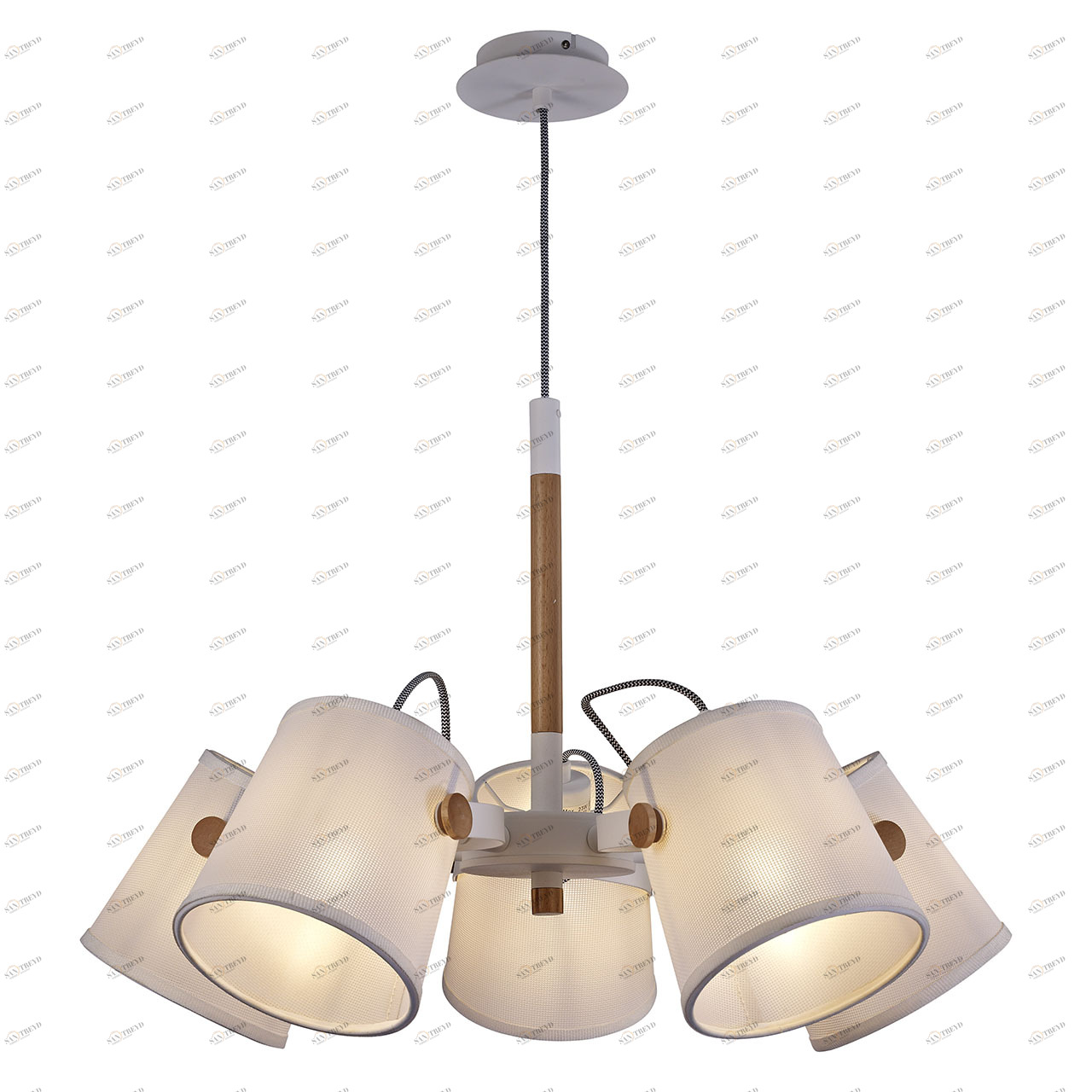 Подвесная люстра Mantra Nordica 2 5460 MANTRA ДИЗАЙНЕРСКИЕ, NORDICA 2 057638 Белый 