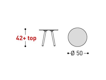 Круглый журнальный столик iroko Varaschin Эмма ARCH-00087928 - Вид №14