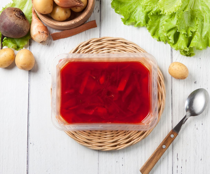 6906 Борщ с говядиной Вкусляндия  - Вид №2