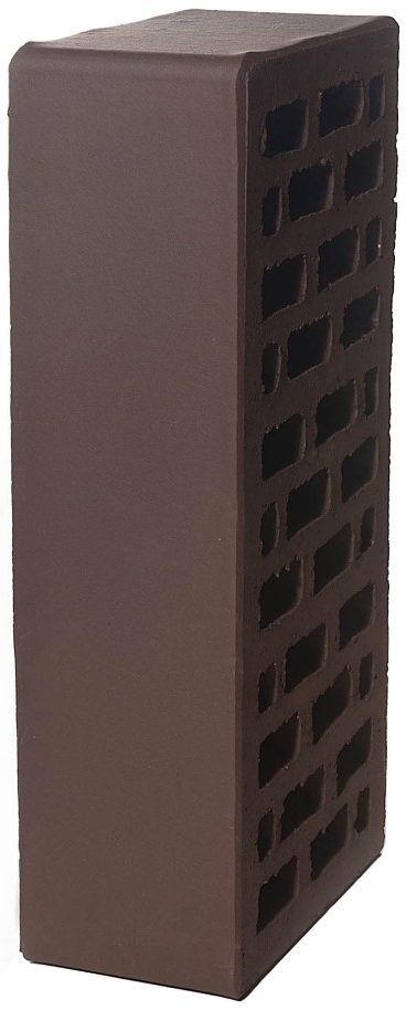 Кирпич облицовочный BRAER коричневый гладкий М150 для фасадов 83776779 STLM-0044458 - Вид №1