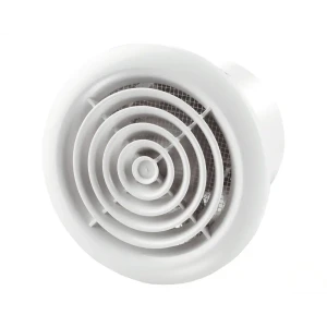 Вентилятор осевой вытяжной Вентс D100 мм 34 дБ 98 м³/ч цвет белый