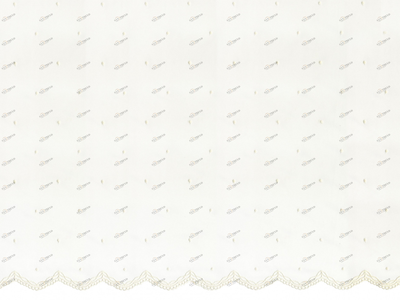 COLORISTICA 2475-11 Портьерная ткань  Тюль  Caprice Белый 