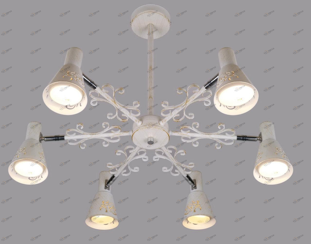 Потолочная люстра Citilux Дункан CL529162 CITILUX ДУНКАН БЕЛЫЙ 182812 Белый 