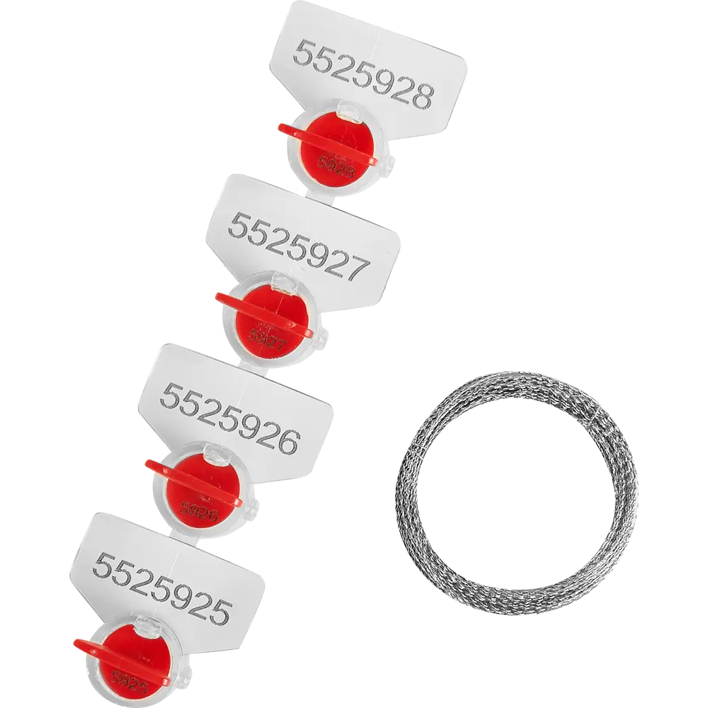 Комплект трос и пломба Европартнер роторная 50 шт STLM-2019286