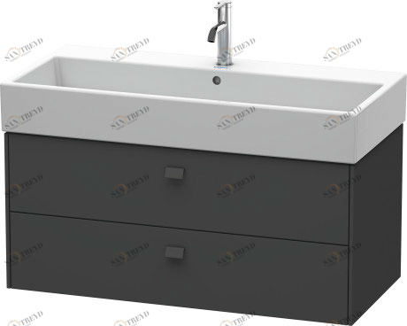 Тумбочка подвесная Brioso #BR4156 984 x 459 мм Duravit BR415604949