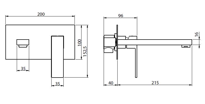 LRN04405 Смеситель M&Z Lauren Santreyd - Вид №1