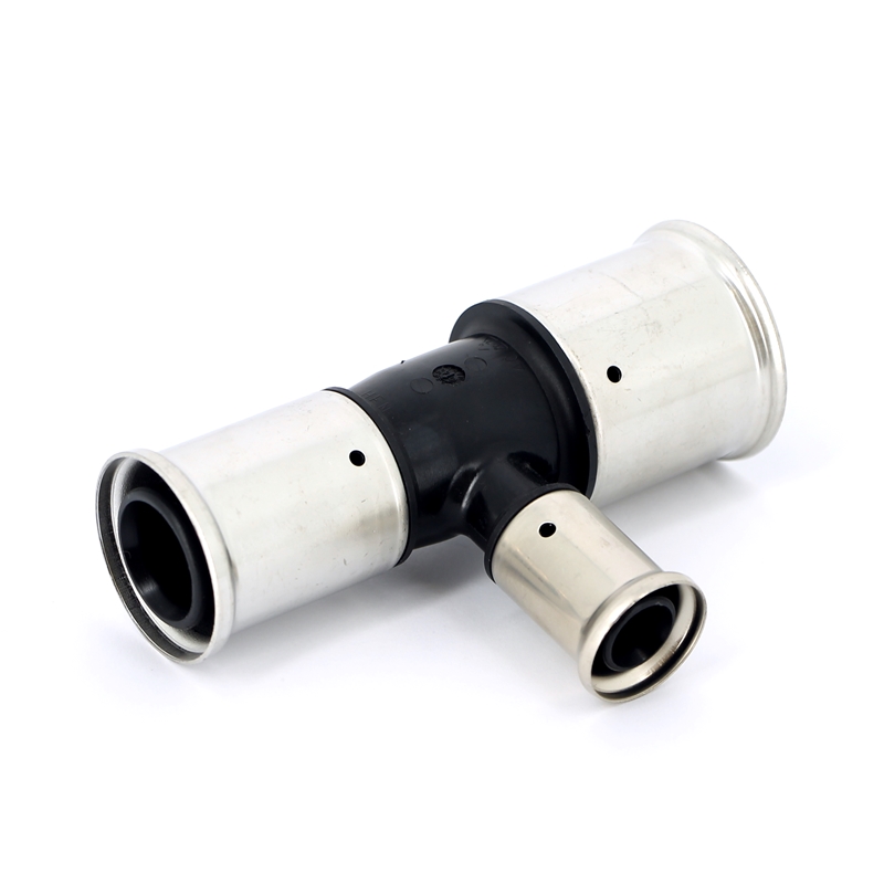 Тройник пресс PVDF HENCO 40х20х32 11PK402032 - Вид №3