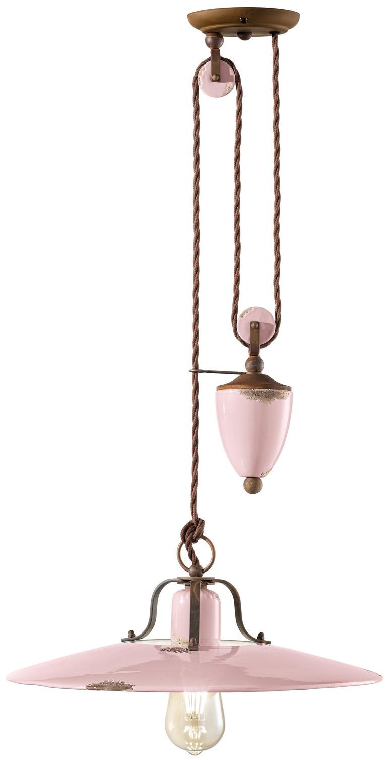 FERROLUCE Регулируемый керамический подвесной светильник Country C1446 - Вид №3