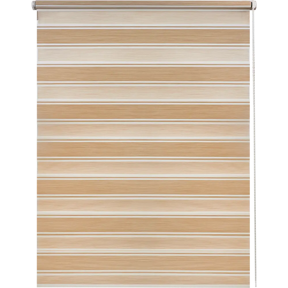 Штора рулонная день-ночь Дэли 80x160 см бежевая MIAMOZA STLM-2044547 - Вид №1