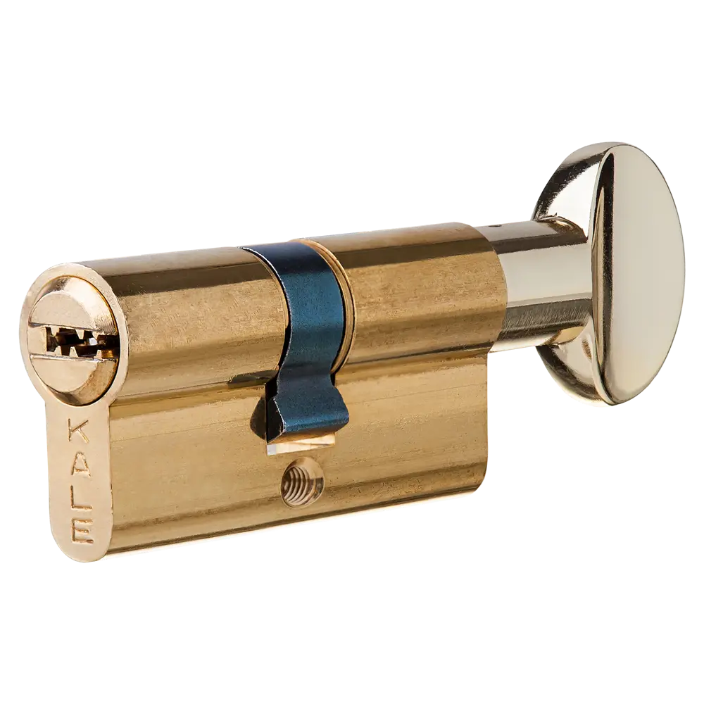 Цилиндр Kale 164SM-62-C-BP, 26х26 мм, ключ/вертушка, цвет золото 82394704 STLM-2155529 
