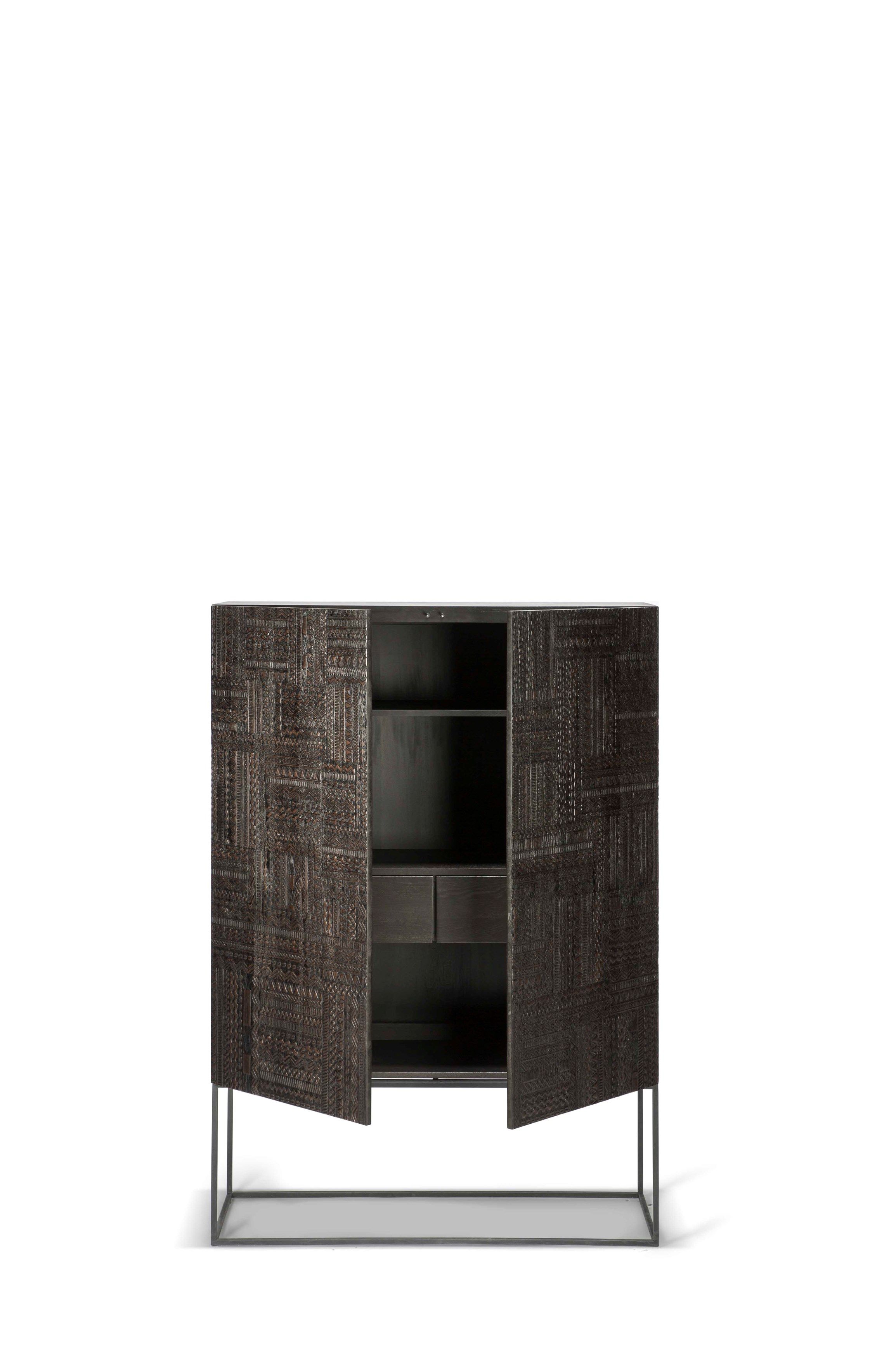 Шкаф из тикового дерева с распашными дверцами Ethnicraft Табва предков ARCH-00111290 - Вид №3