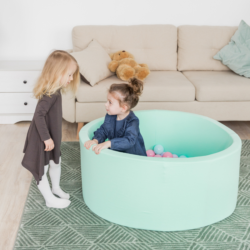 Сухой бассейн для детей бирюзовый VAMVIGVAM  281499 Зеленый Santreyd  - Вид №2