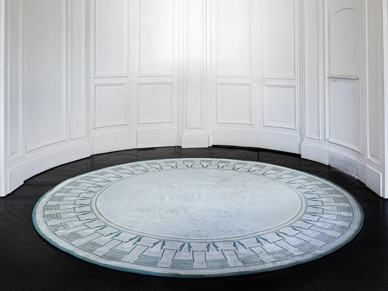 Круглый ковер ручной работы на заказ Edition Bougainville Чарльстон ARCH-00019246 - Вид №1