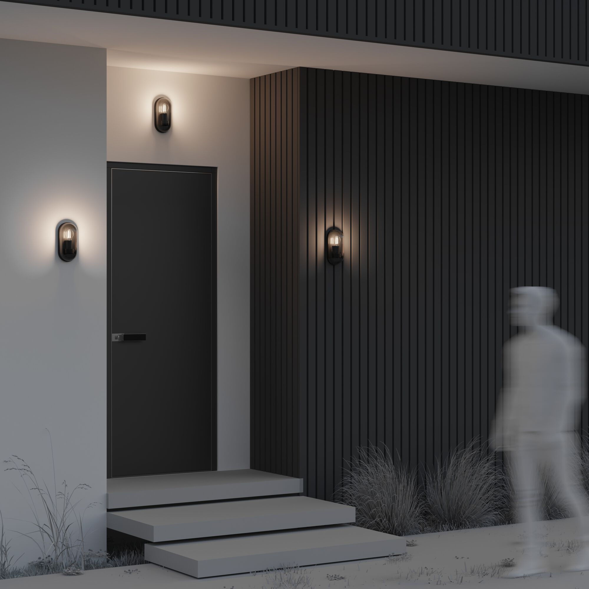 Алюминиевая наружная настенная лампа Maytoni свеча ARCH-00112253 - Вид №1