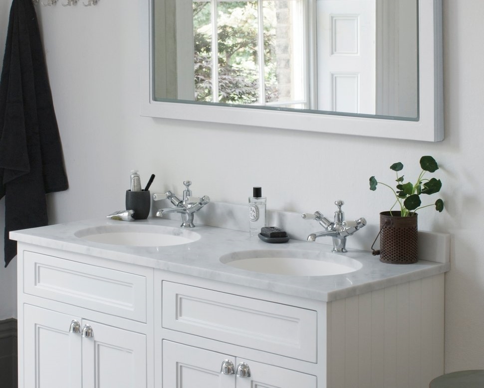 Смеситель для раковины на 1 отверстие Regent, с кнопкой Click-Clack [KER6] Regent Burlington T12-QT, W11, T4, T4B - Вид №4