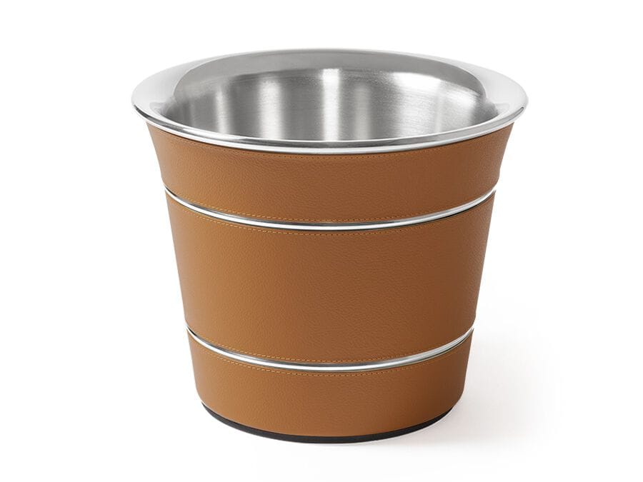 Кожаное ведро для льда Poltrona Frau TABLEWARE ARCH-00138206 - Вид №2