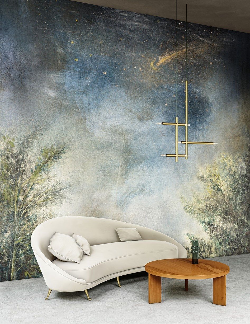 Обои из натурального ПВХ, экологически чистые, моющиеся WallPepper CASSANDRA ARCH-00139165 - Вид №1